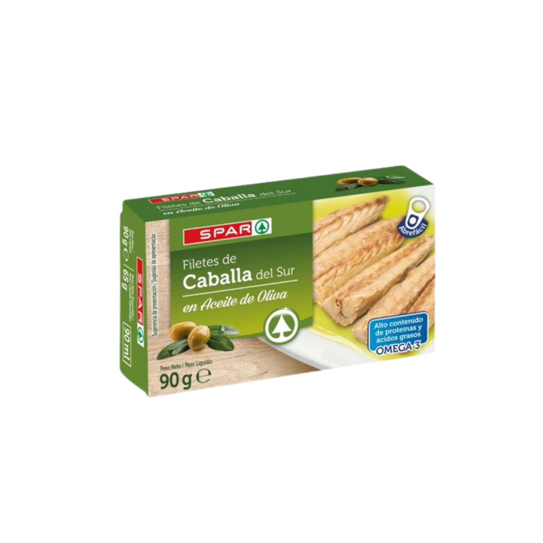 Filetes de Caballa en Aceite de Oliva SPAR image 0