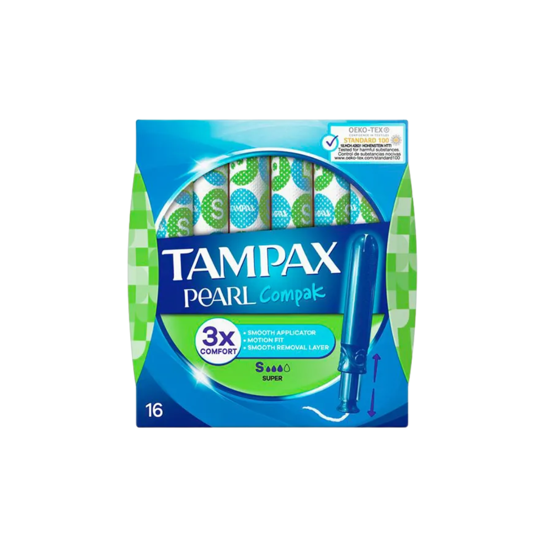Tampax Pearl Compak Super 16u image 0