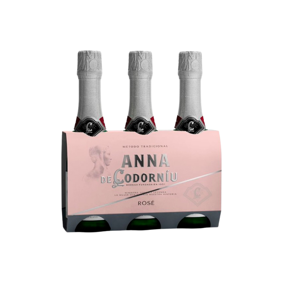 Cava Anna de Codorniu Rosé Mini 3u image 0
