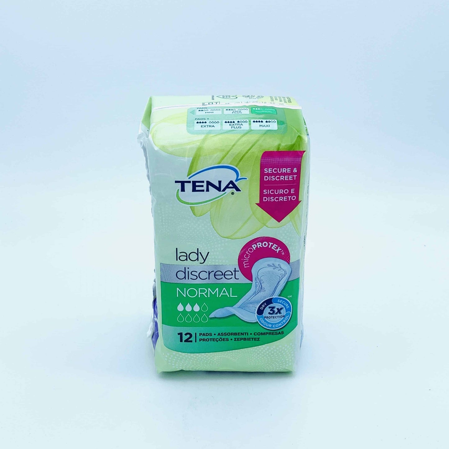 Tena Discreet Normal 12u image 0