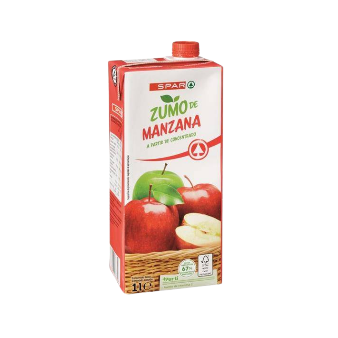 Zumo de Manzana SPAR 1L image 0