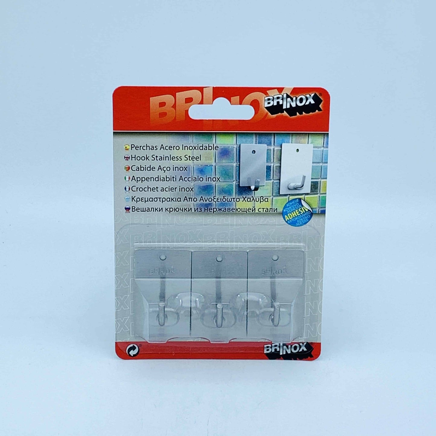 Perchas de Acero Inoxidable Brinox 4u image 0