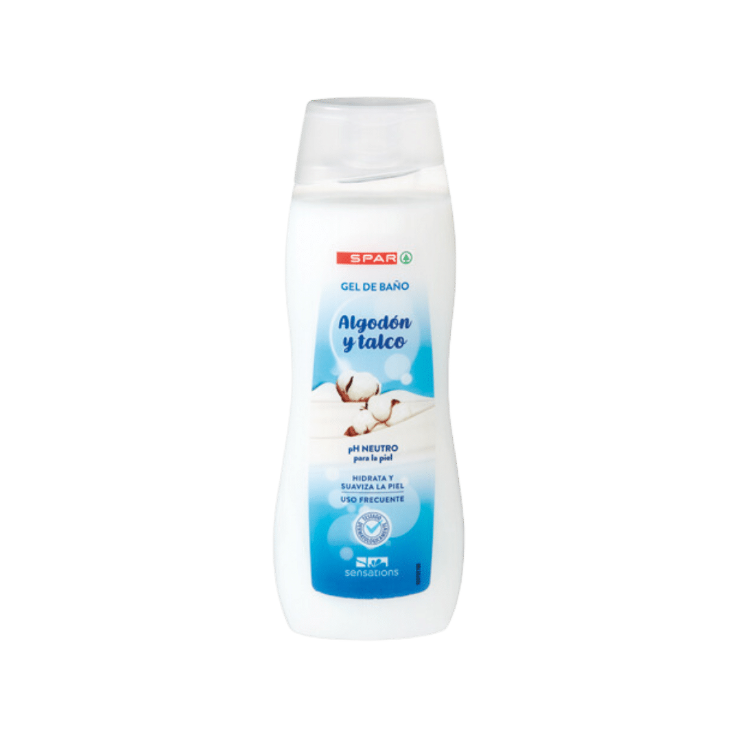 Gel de Baño Algodón y Talco Sensations 750ml image 0