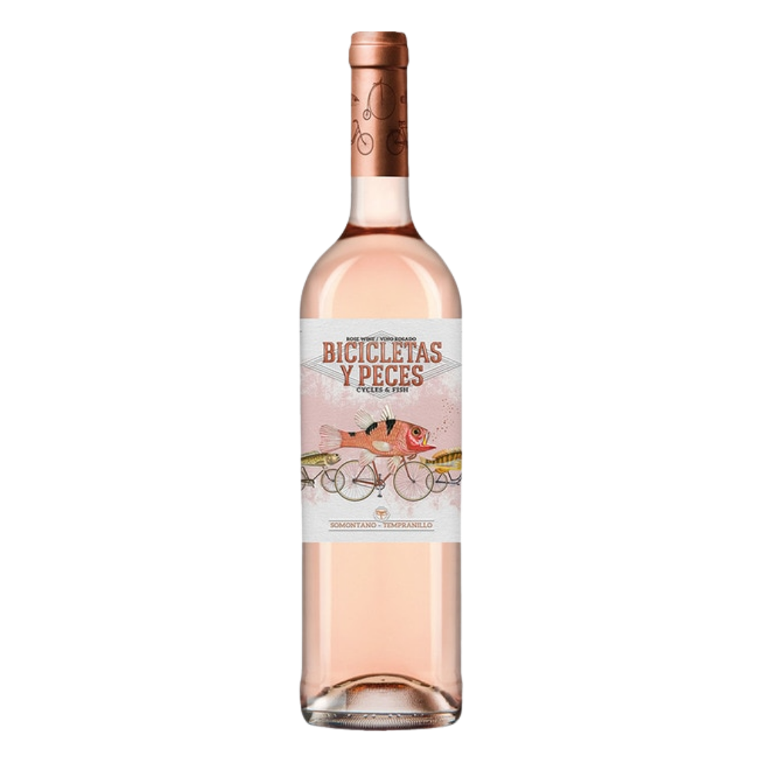 Vino Rosado Bicicletas y Peces