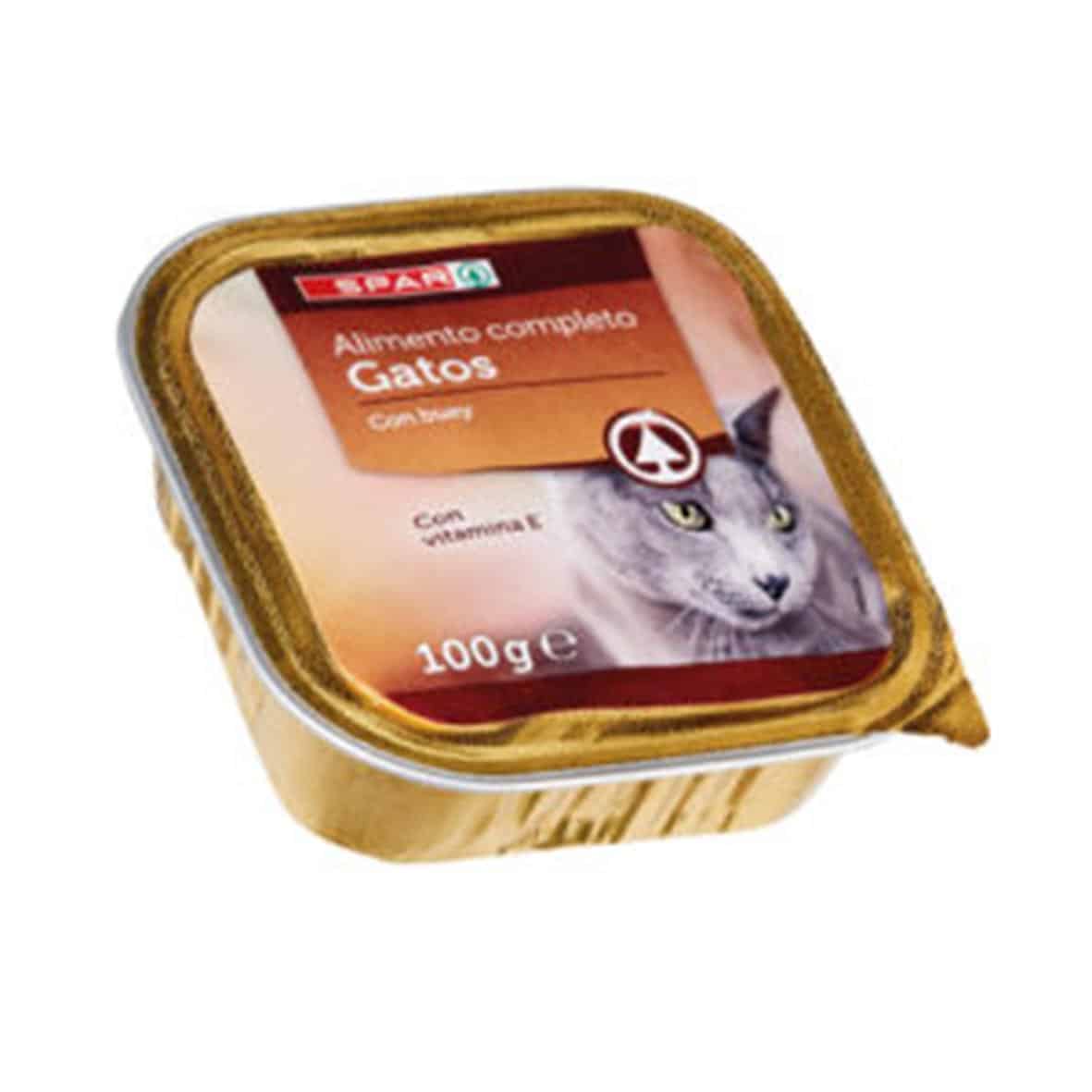 Alimento Completo para Gatos con Buey e Hígado SPAR image 0