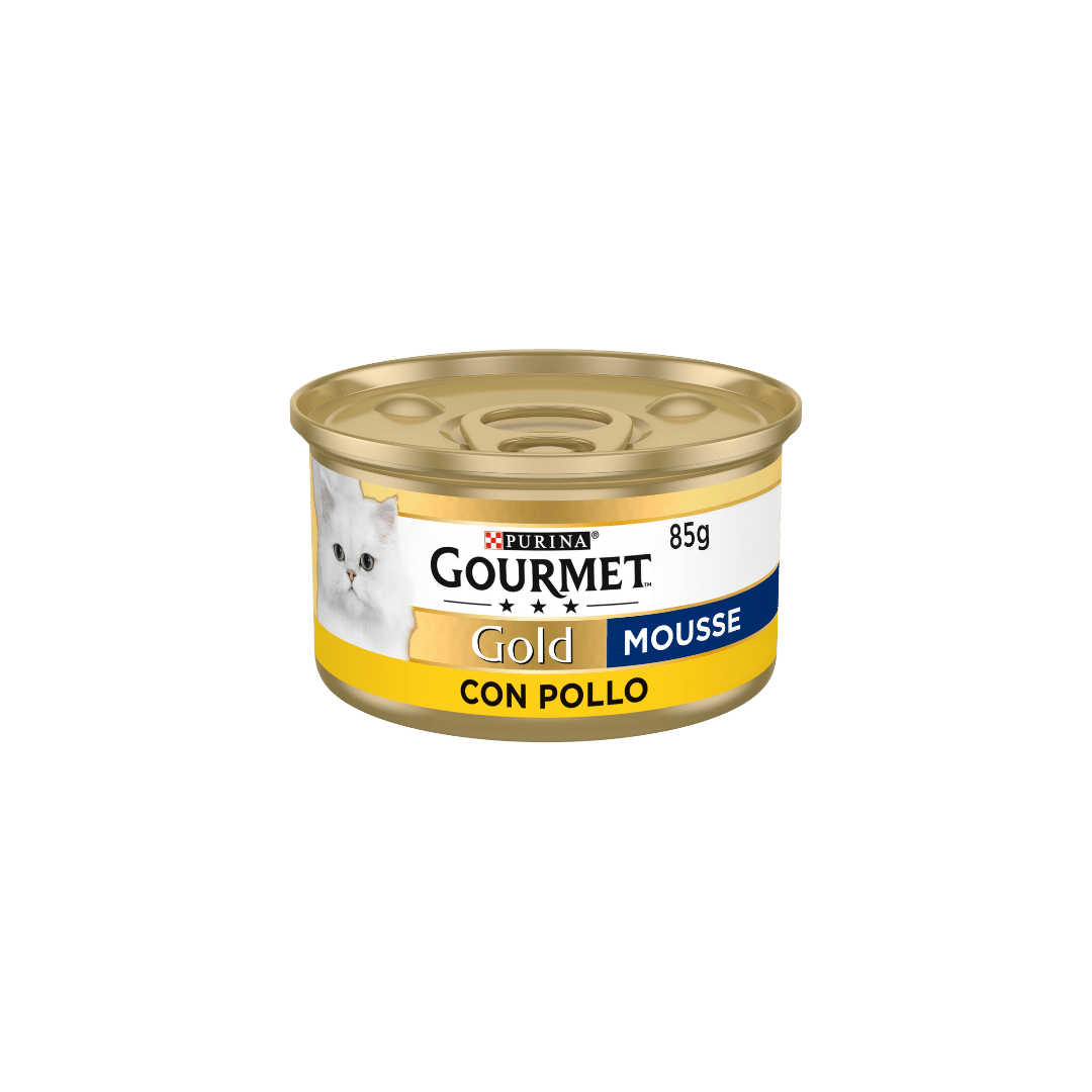 Purina Gourmet Gold Mousse Pollo 85g image 0