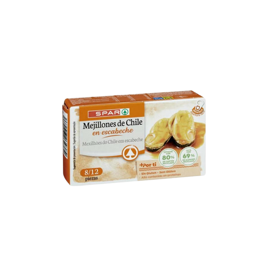 Mejillones en Escabeche SPAR 8/12 piezas image 0