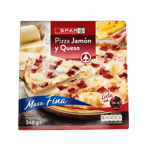 Pizza de Jamón y Queso SPAR image 0