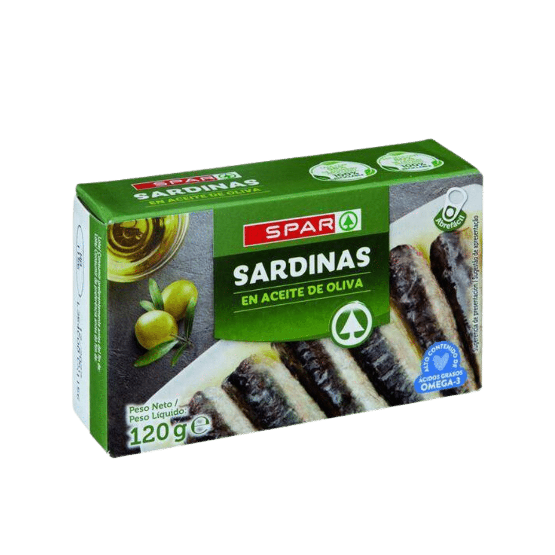 Sardinas en Aceite de Oliva SPAR image 0