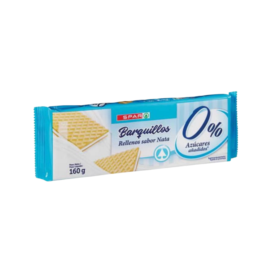 Barquillos de Nata SPAR Sin Azúcar image 0