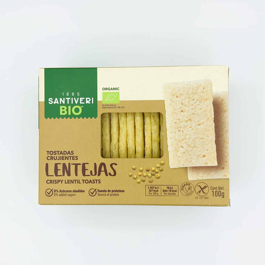Santiveri Tostadas BIO Lentejas image 0