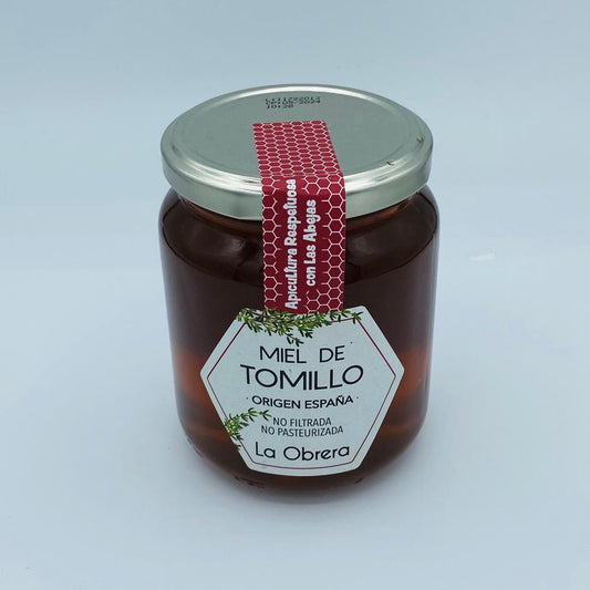Miel de Tomillo La Obrera 500g image 0