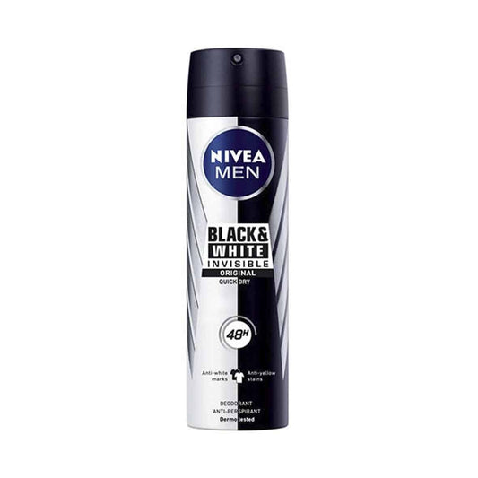 Desodorante Spray Nivea Men Black & White Invisible image 0