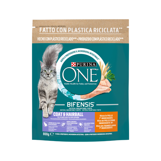 Purina One Gatos Bola de Pelo Rico en Pollo 1,5kg image 0