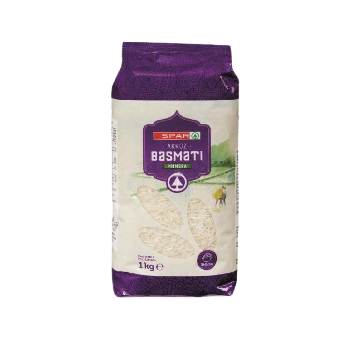 Arroz Basmati SPAR 1kg image 0