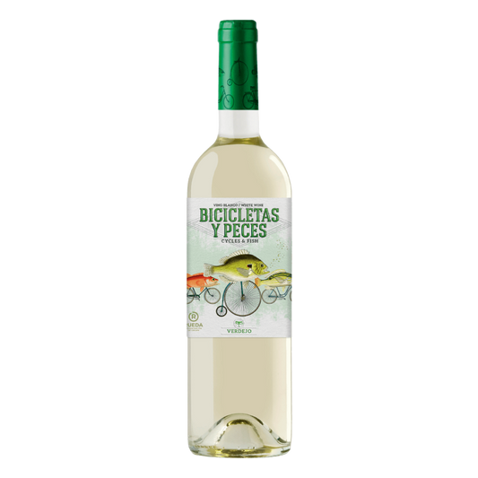 Vino Blanco Bicicletas y Peces Verdejo image 0