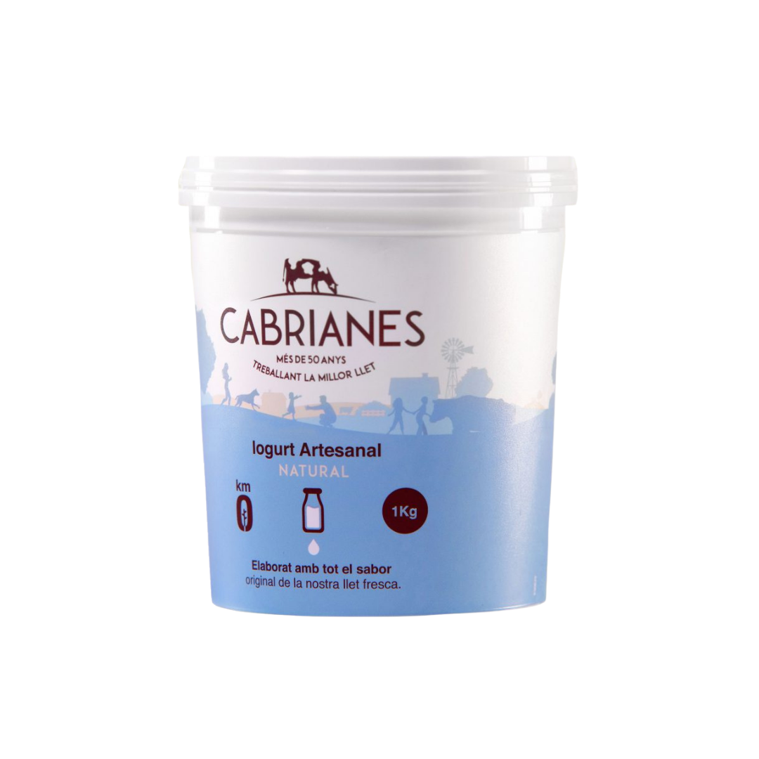 Yogur Natural Cabrianes 1kg image 0