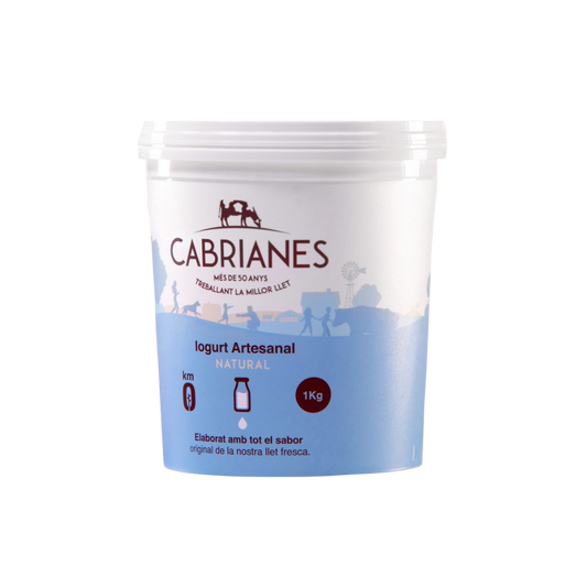 Yogur Natural Cabrianes 1kg image 0