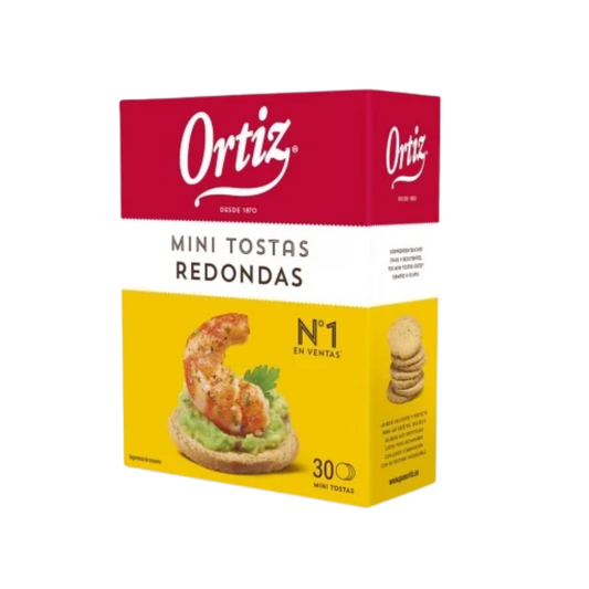 Mini Tostas Redondas Ortiz image 0