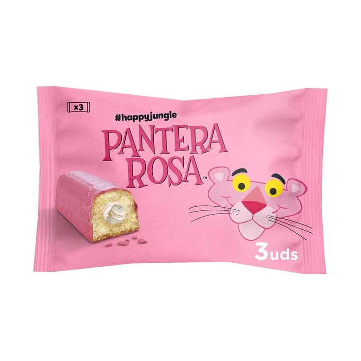 Bizcocho Relleno Pantera Rosa 3u image 0