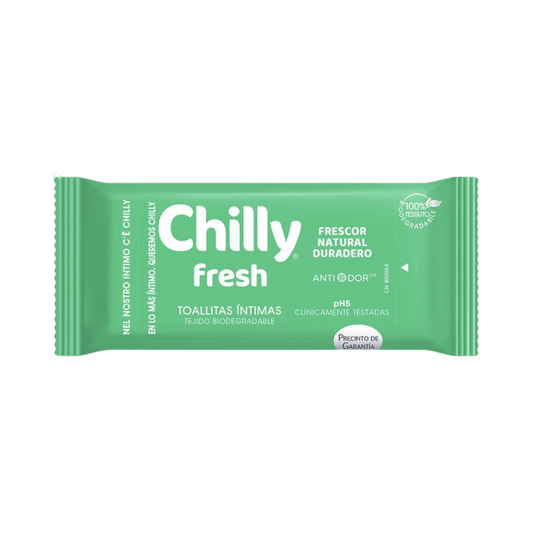 Toallitas Íntimas Chilly Frescas 12u image 0