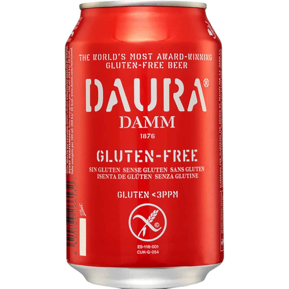 Cerveza Daura Damm Sin Gluten 33cl image 0