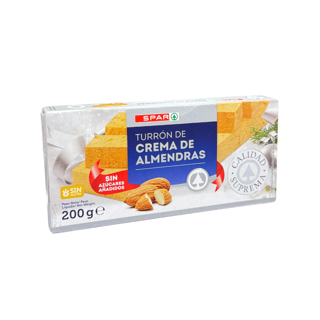 Turrón de Crema de Almendras SPAR sin Azúcar image 0