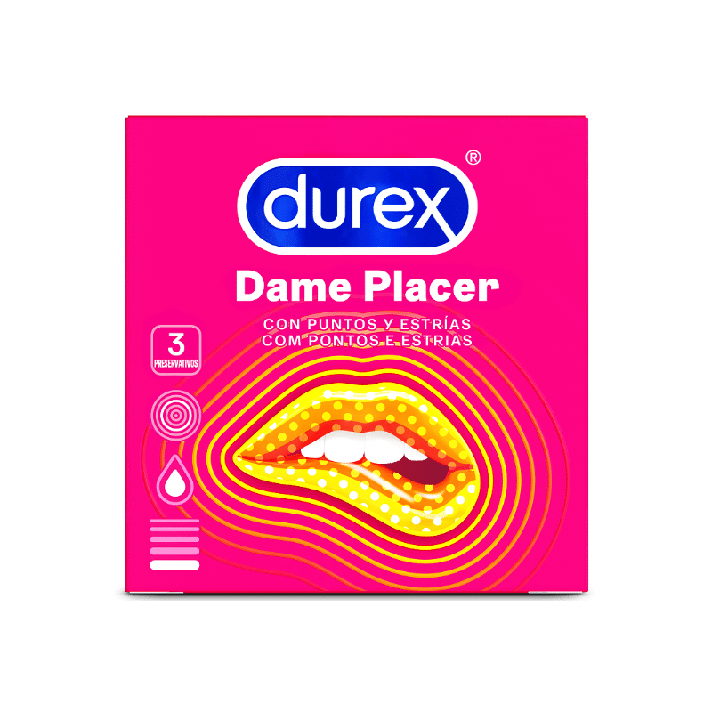 Durex Preservativos Dame Placer 3u image 0