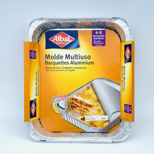 Molde de Aluminio Multiuso Albal 6-8 porciones 2u image 0