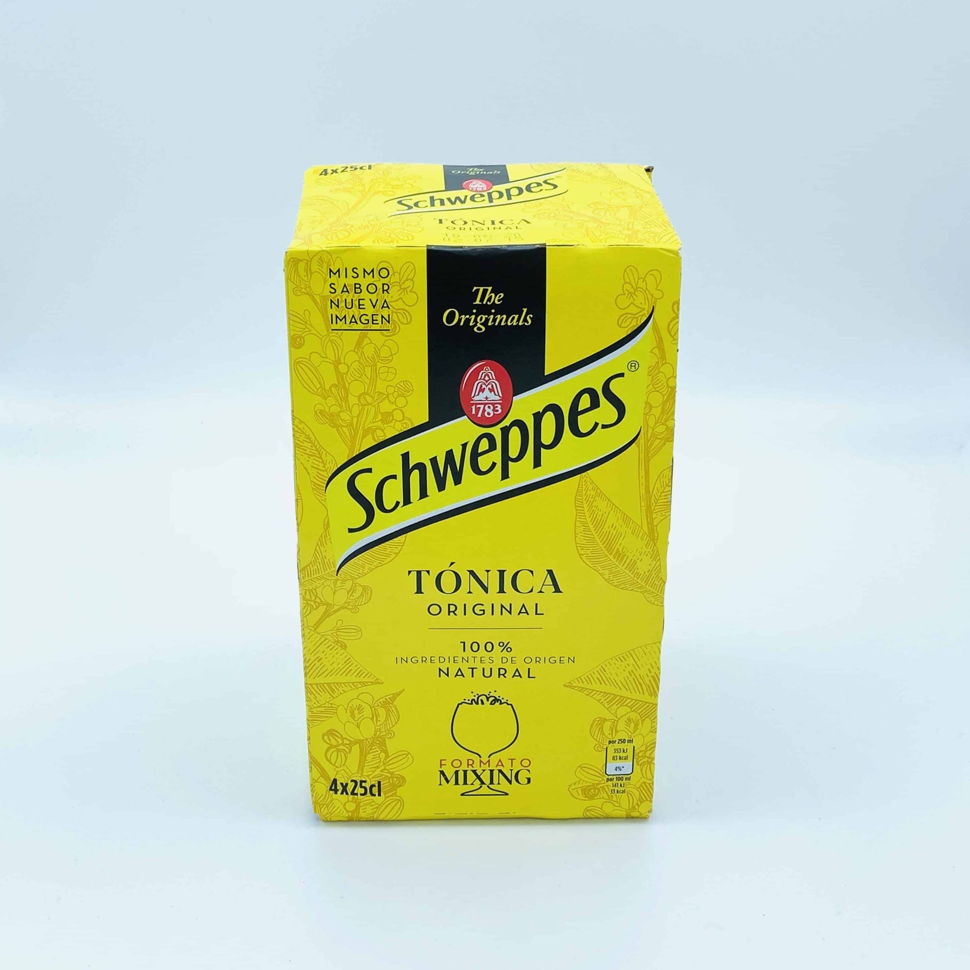 Schweppes Pack de 4 Botellas de 25cl image 0