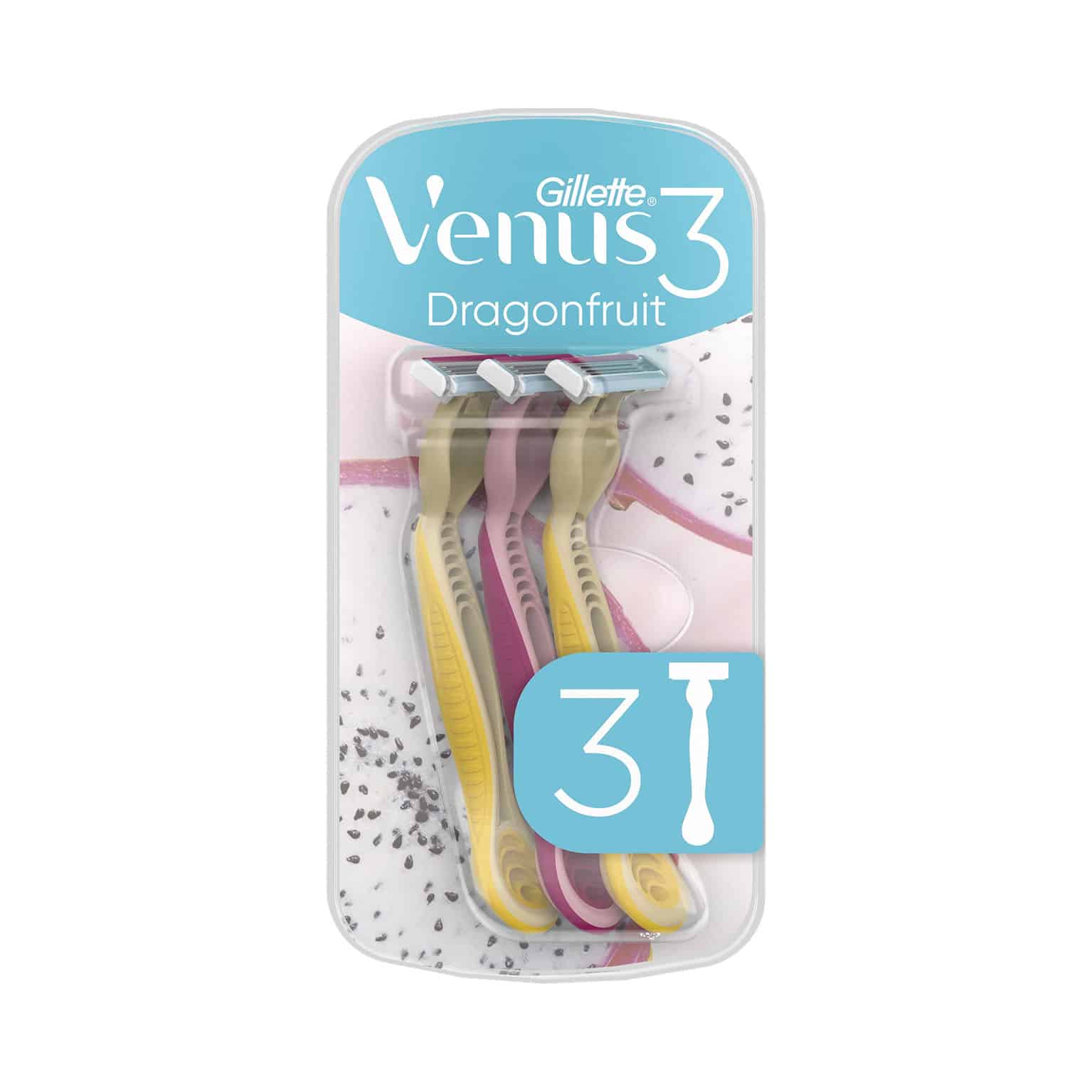 Gillette Venus 3 Dragonfruit image 0
