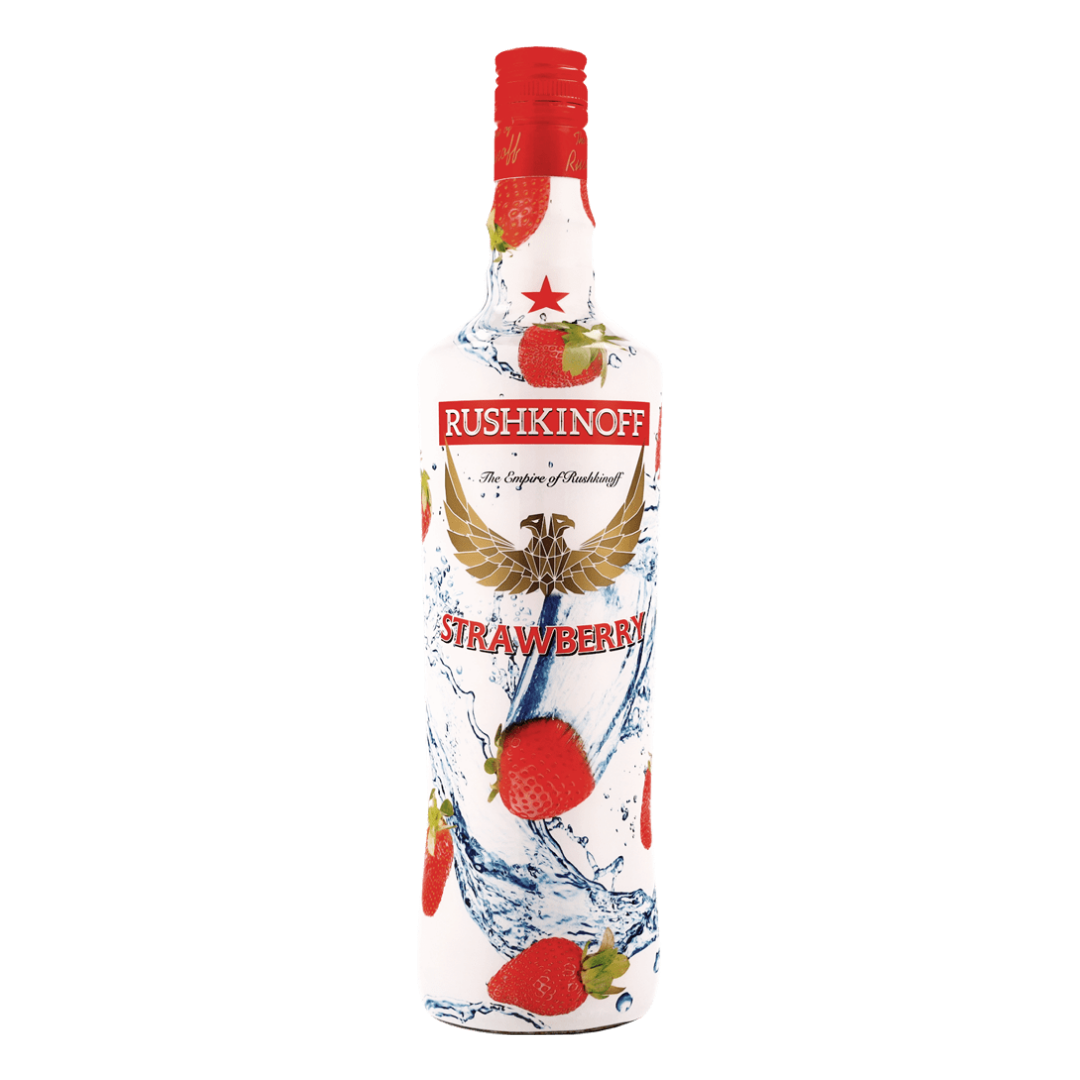 Vodka Rushkinoff Fresa 1L image 0