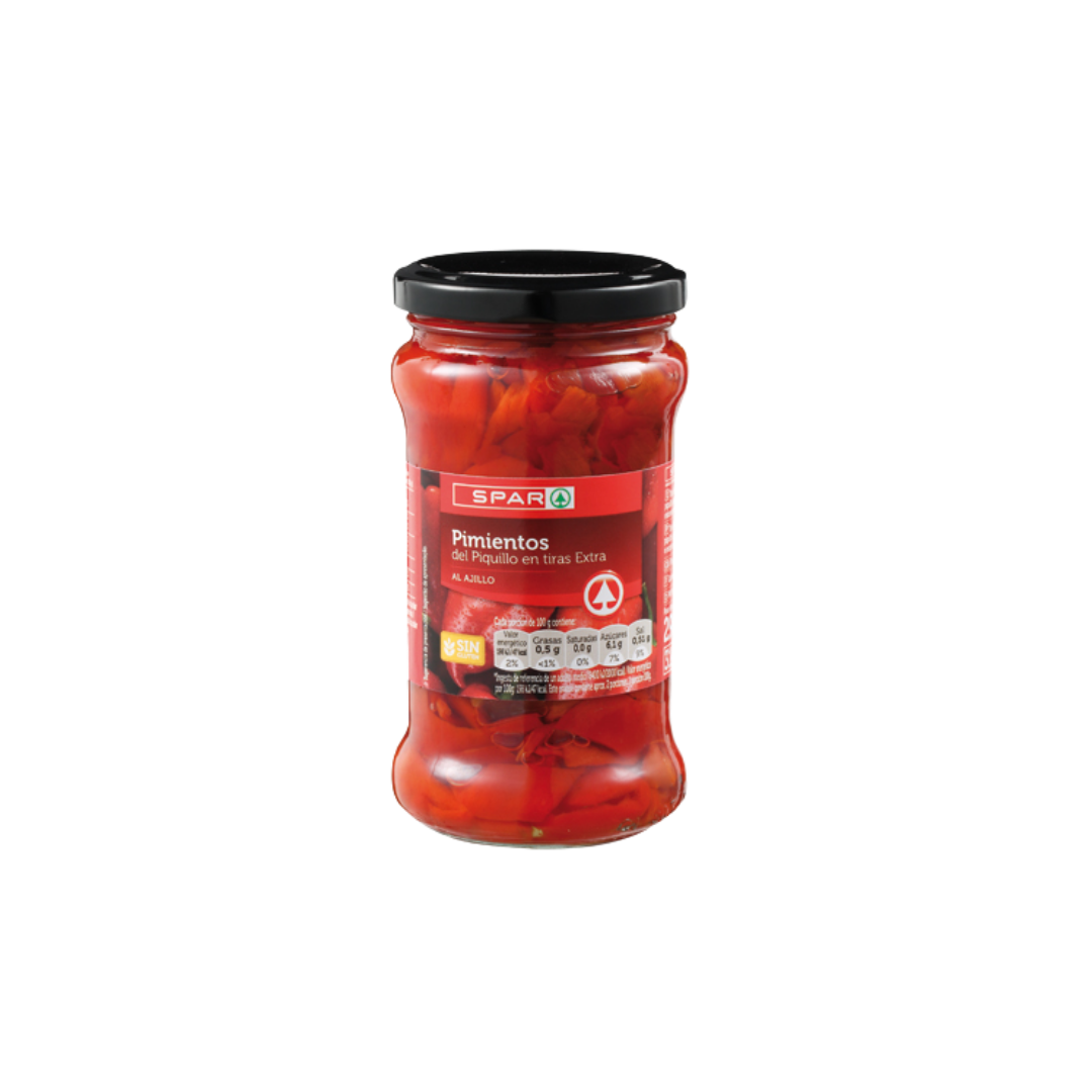 Pimientos del Piquillo en Tiras al Ajillo SPAR image 0