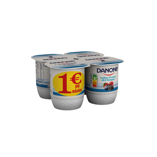 Yogur Sabor Frutos del Bosque Danone image 0