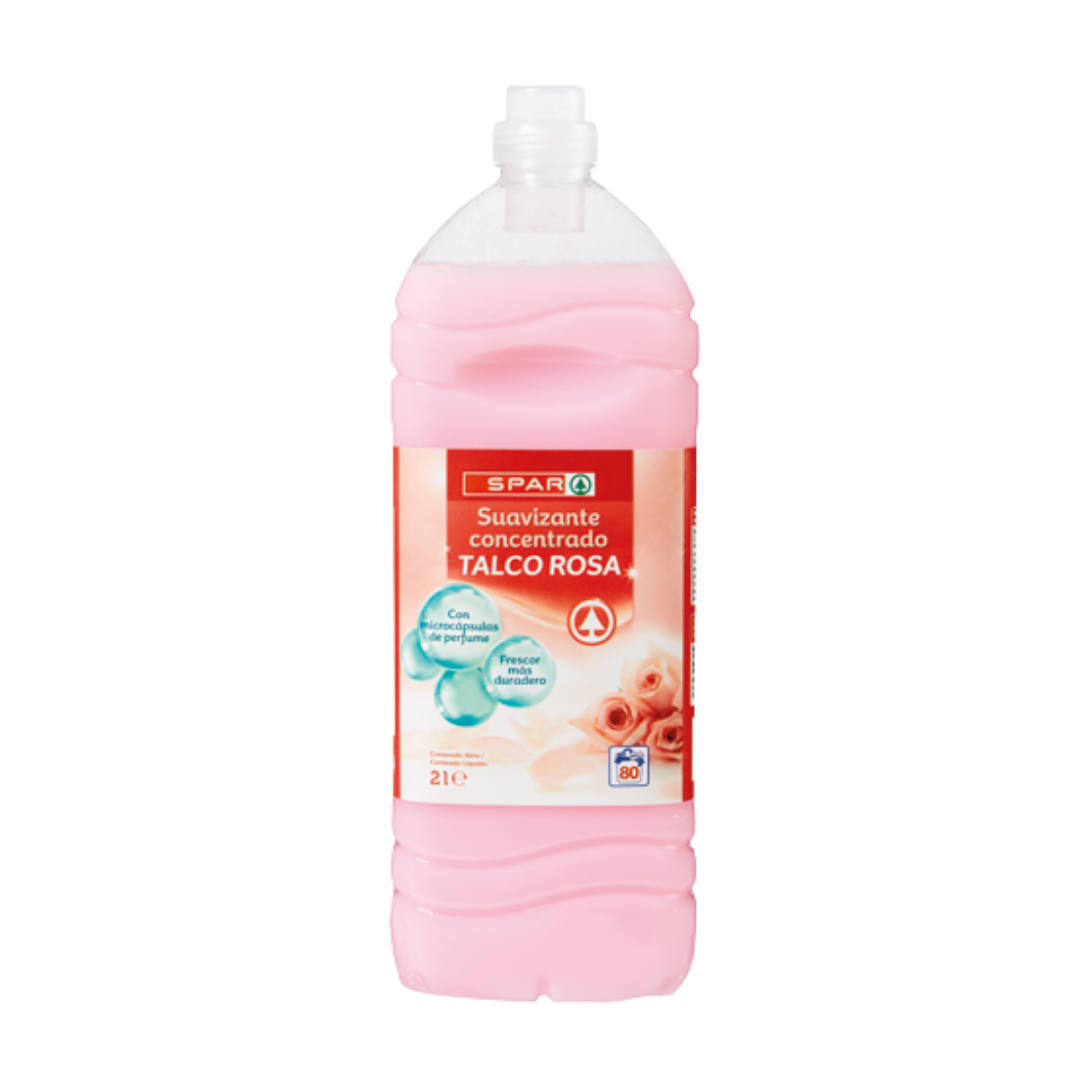SPAR Suavizante Concentrado Talco Rosa 80D image 0
