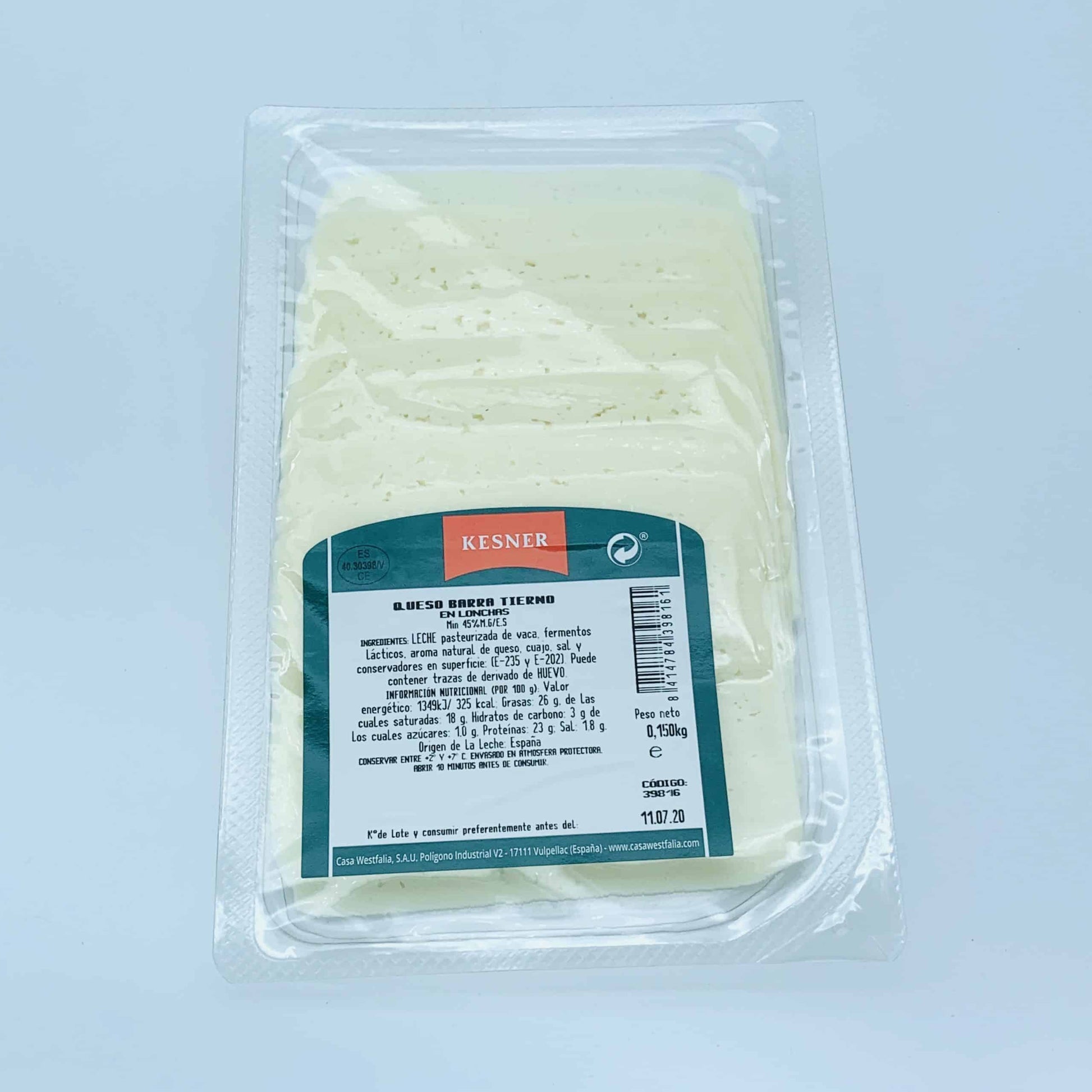 Queso Tierno en Lonchas Kesner image 0