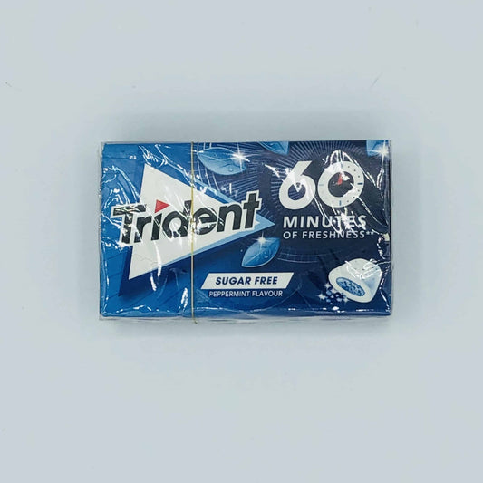 Chicle Trident 60 Menta 20g image 0