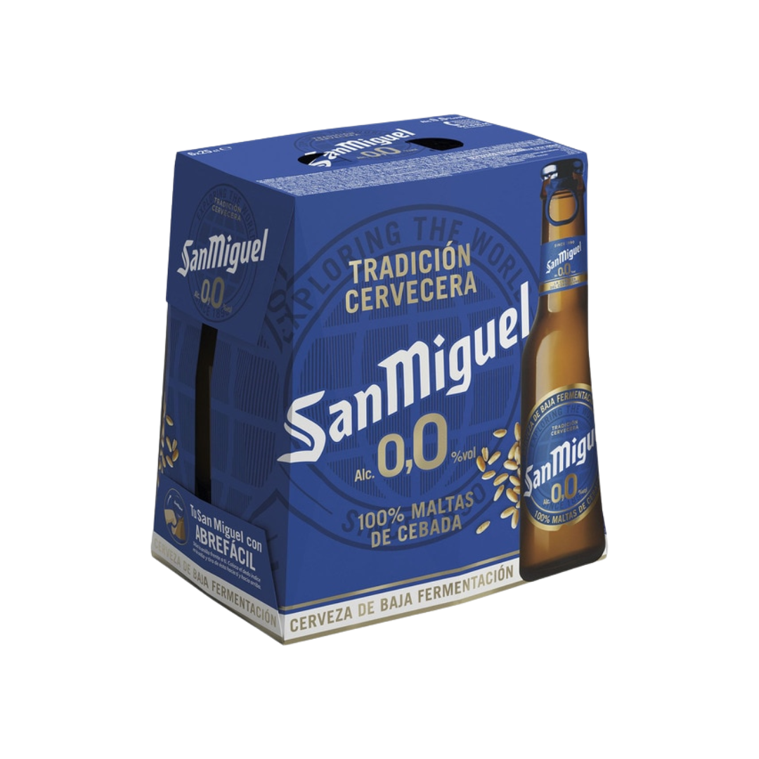 Cerveza San Miguel 0,0 6x25cl image 0