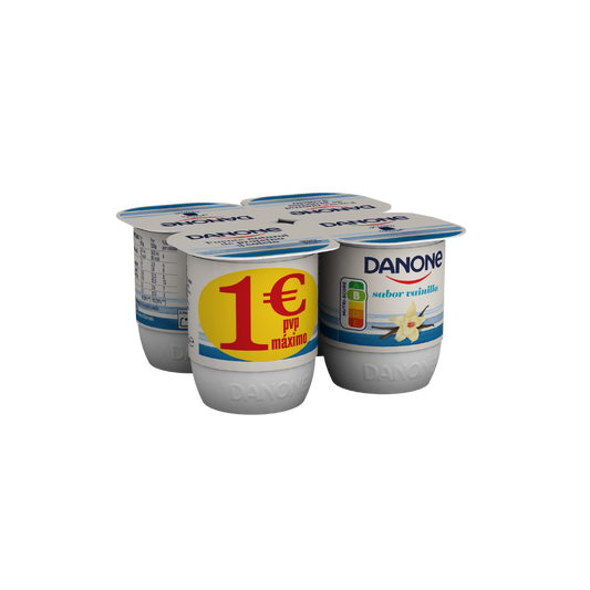 Yogur Sabor Vainilla Danone image 0