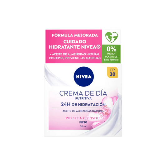 Nivea Crema Facial de Día Nutritiva image 0