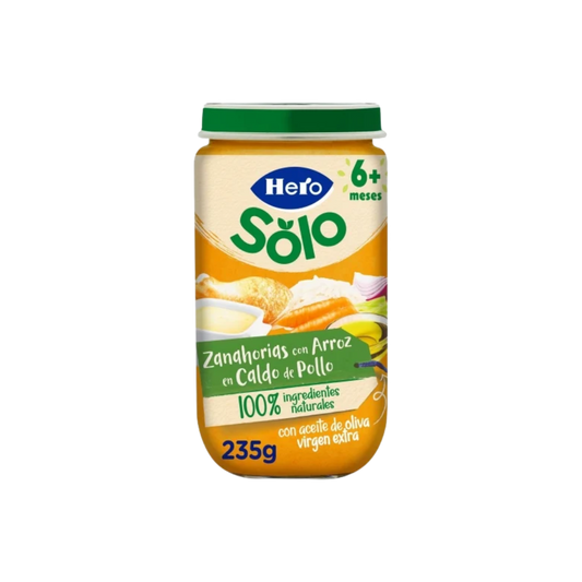 Hero Solo Zanahorias con Arroz en Caldito image 0