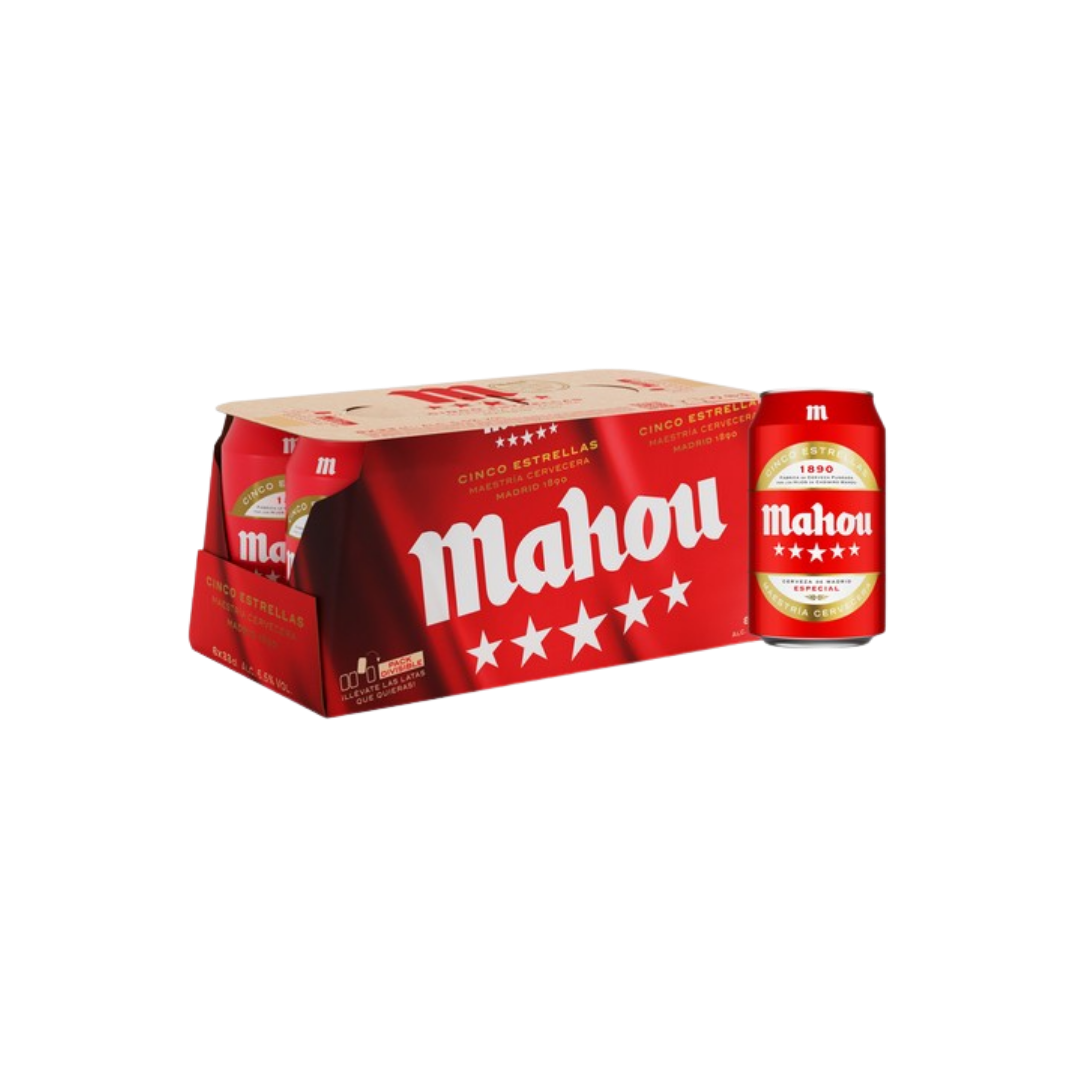 Cerveza Mahou 8x33cl image 0