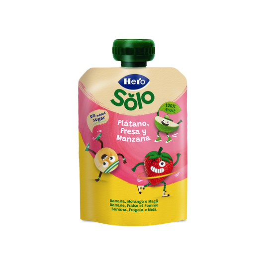 Hero Solo Plátano, Fresa y Manzana image 0