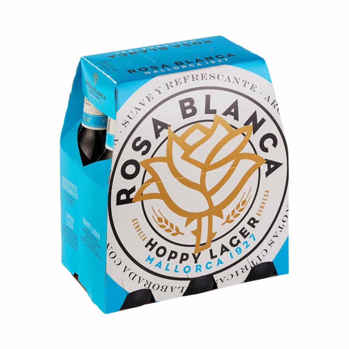 Cerveza Rosa Blanca Pack de 6 Botellas de 25cl image 0