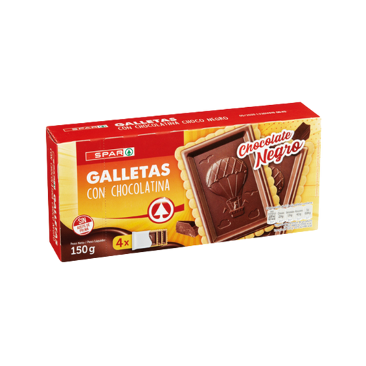 Galletas con Chocolate Negro SPAR image 0