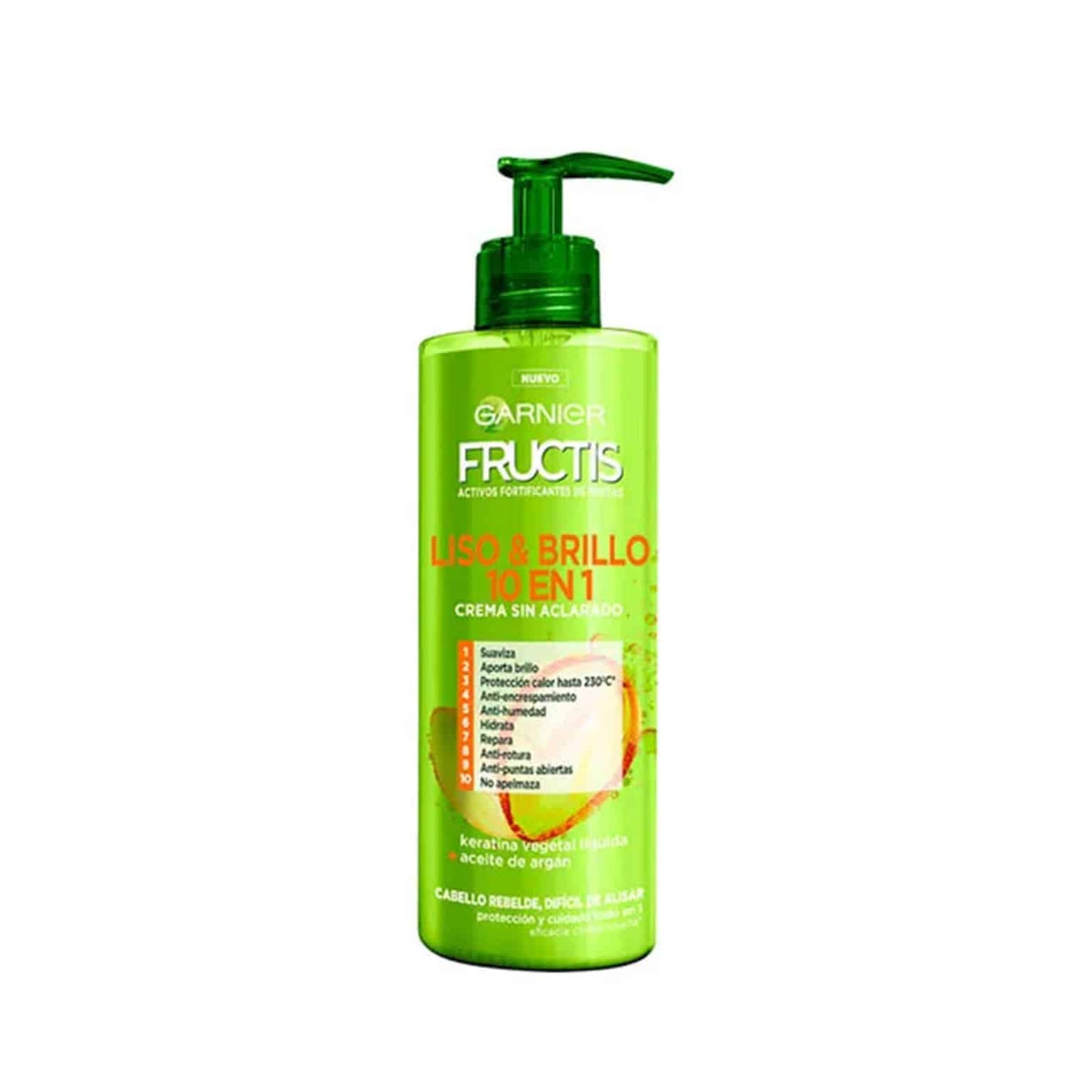 Fructis Crema sin Aclarado Liso & Brillo 10 en 1 image 0