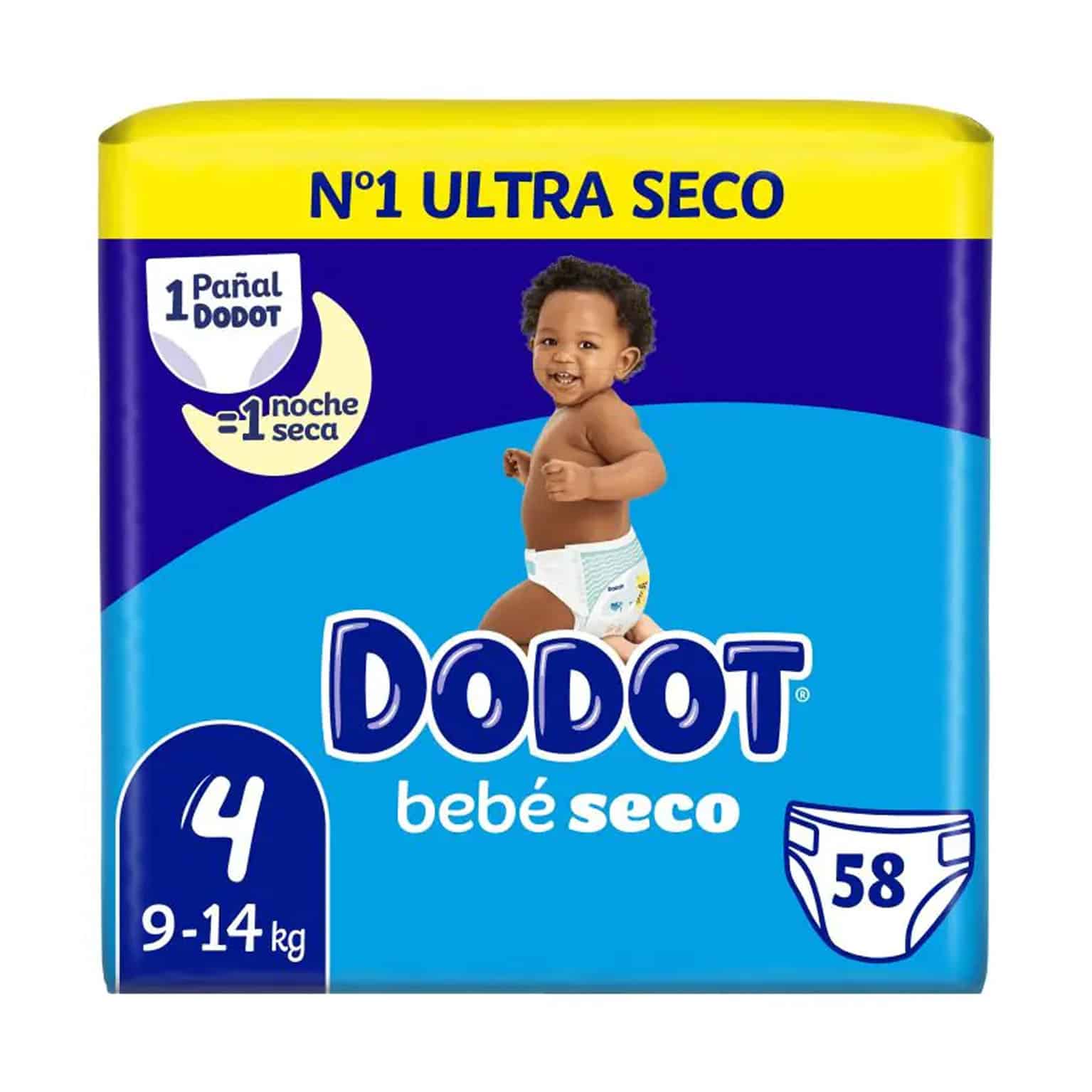 Pañal Dodot Talla 4 58u image 0