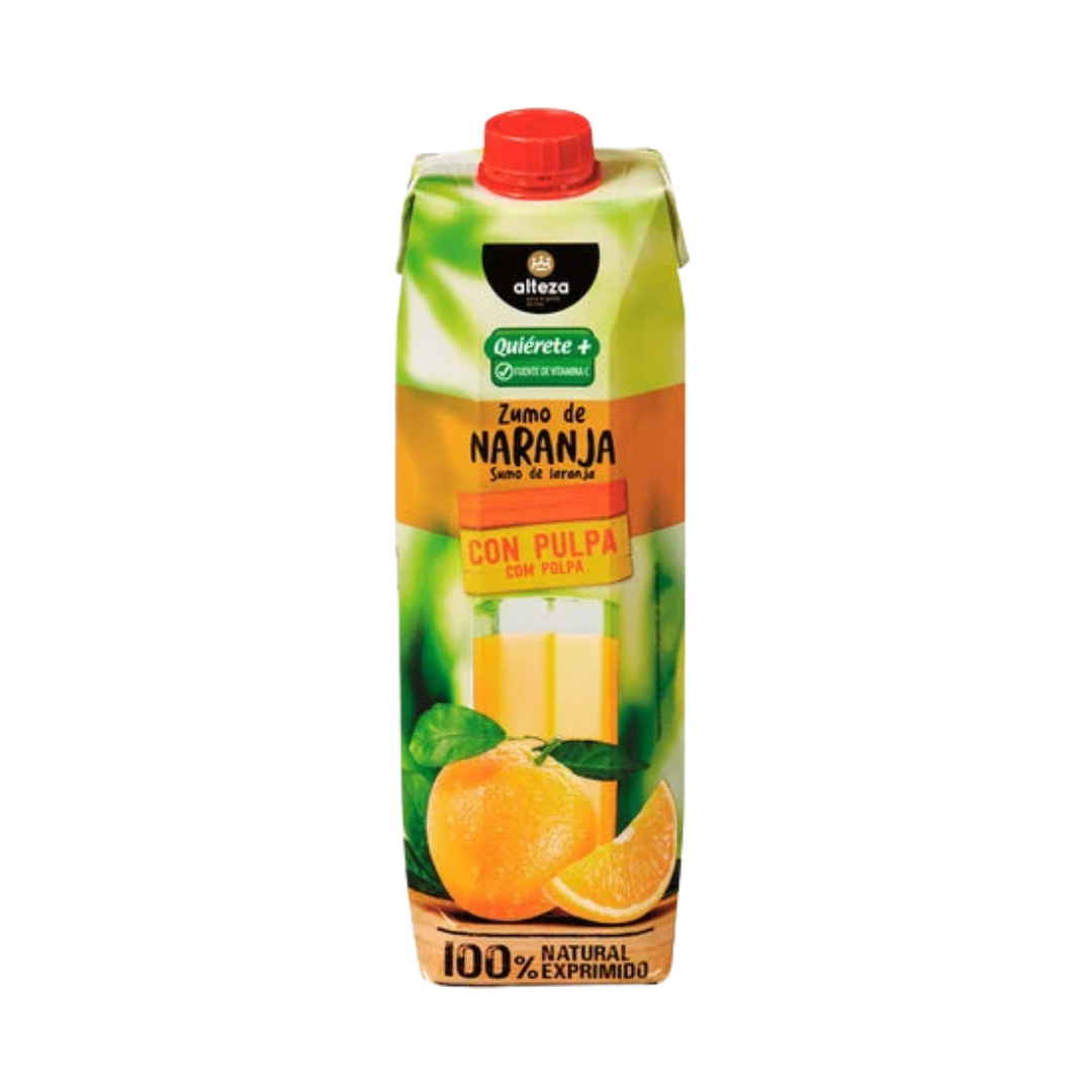 Zumo de Naranja con Pulpa Alteza 1L image 0