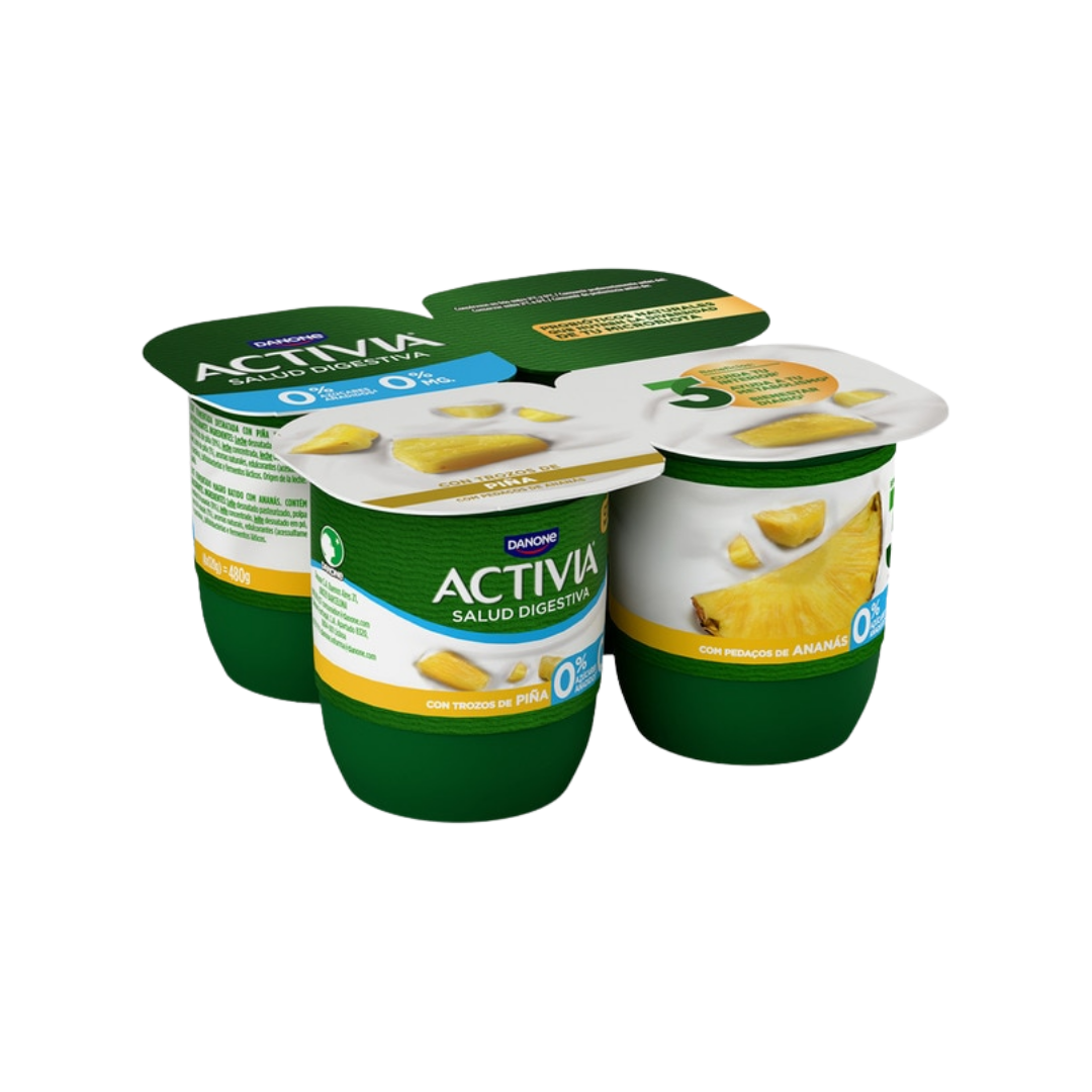 Activia 0% con Piña image 0