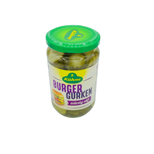 Kühne Pepinillos Rodajas Onduladas 330g image 0